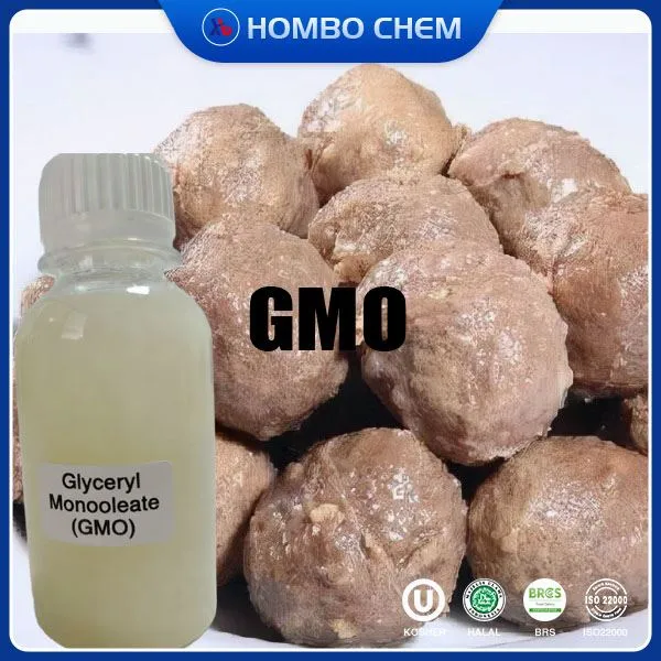 Chất nhũ hóa Glyceryl Monooleate trong ứng dụng thịt CAS 111-03-5 GMO