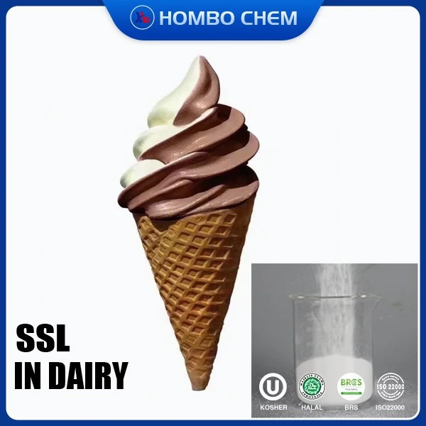 Sodium Stearoyl Lactylate in Non Dairy Creamer E481CAS 25383-99-7 SSL As An Emulsifier Sodium Stearoyl Lactylate in Non Dairy Creamer E481CAS 25383-99-7 SSL As An Emulsifier